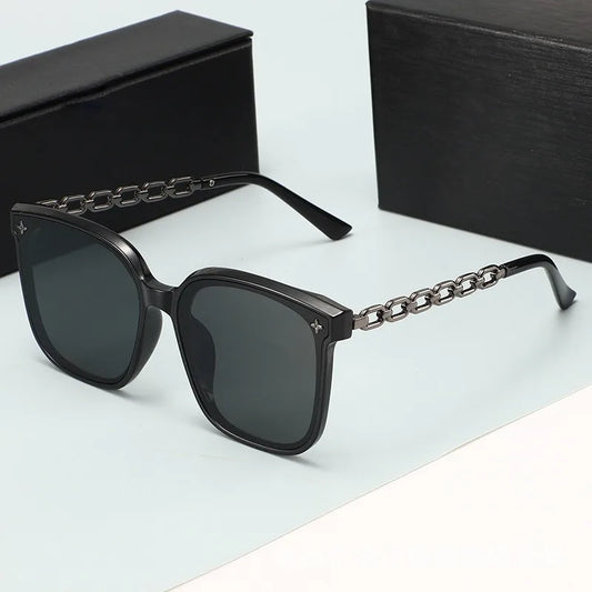 New Square Fashion Sunglasses Woman Vintage Luxury Brand Designer Black Glasses Sun Glasses For female UV400 Eyewear
