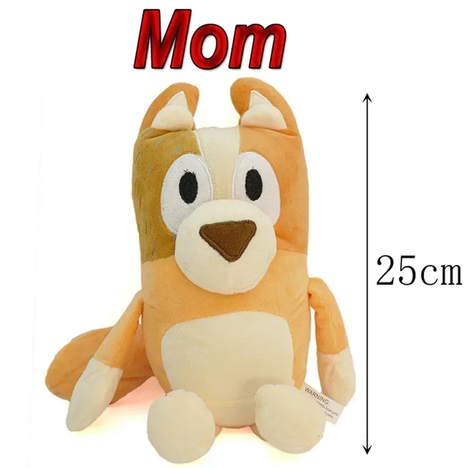 @ SALE Bluey Dog Bingo Family Plush Toy Cartoon Dog Soft Stuffed Animals Dolls Birthday Christmas Gifts Family Blue-Y Bingo