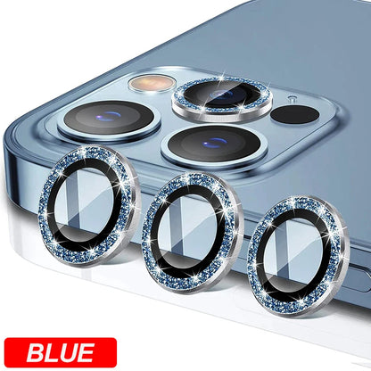 Camera Lens Protector For iPhone 17 Pro Max 17Air 17Pro 15 16 Pro Max Diamond Metal Protective Glass For iPhone 14 15 Plus Lens