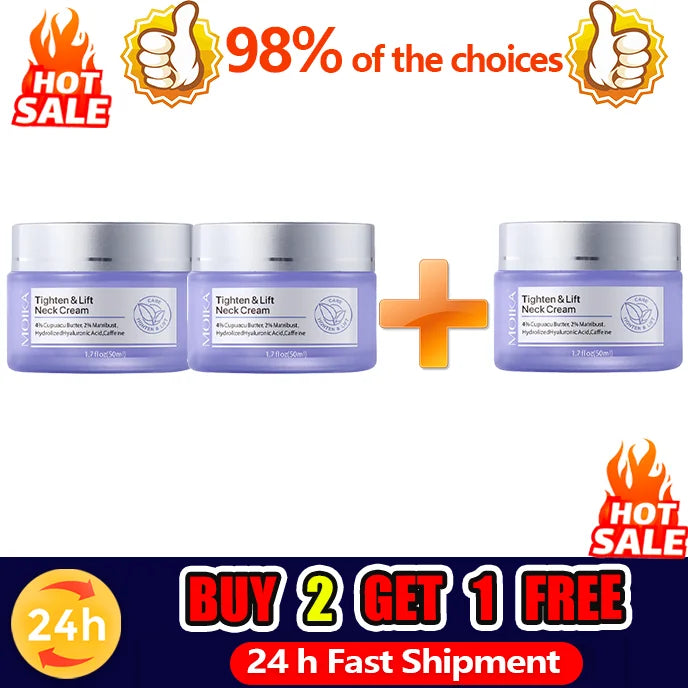 Neck Firming Cream Fading Reducing Fine Lines Brightening Neck Cream Moisturizing Cream Korean Skin Care Beauty Products