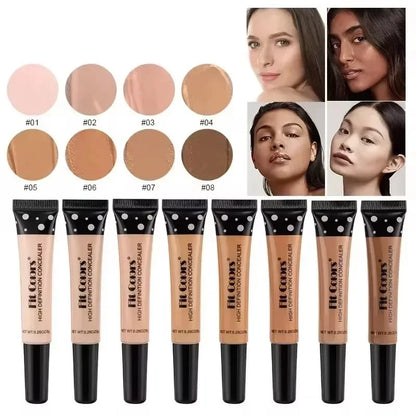 Matte Face Foundation Cream Efficient Concealer Waterproof Primer Oil Control Bb Cream Brightens High Quality Professionalmakeup