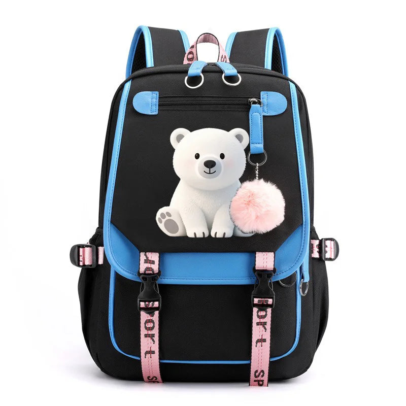 Large Laptop Backpack High Quality Versatile Schoolbag for Middle School College Teenagers Stylish Student Travel Daybag