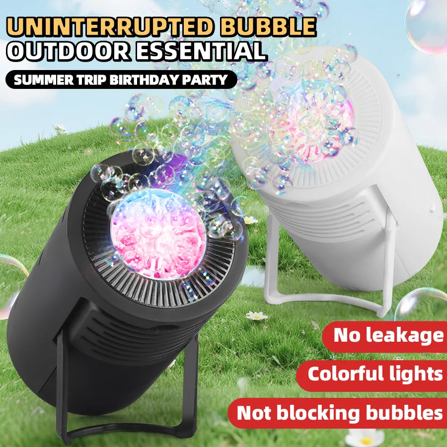 10-hole automatic bubble generator, handheld bubble machine, outdoor wedding supplies, essential souvenir item for birthday part