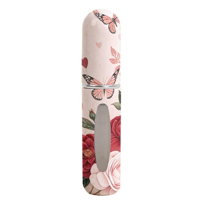 5ml Mini Perfume Bottle Essential Oil Alcohol Spray Atomizer Bottle Spray Rotating Bottle Refillable Empty Cosmetic Containers