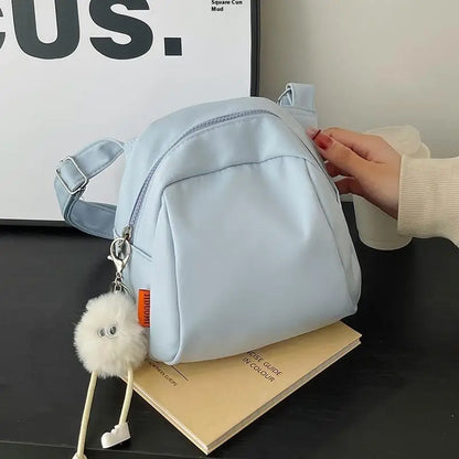 Large Capacity Shoulder Crossbody Bag For Women Lightweight Waterproof Canvas Bags Fashion Shell Bags