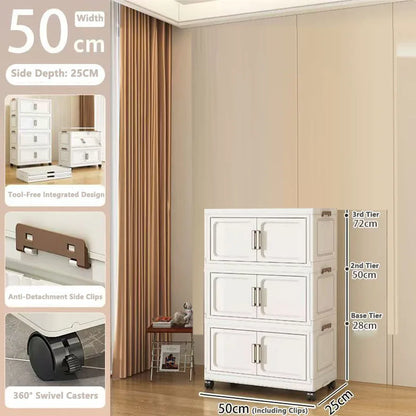 Storage Cabinet Installation Free Storage Cabinet Baby and Kidsren's Clothing Storage Box Snack Plastic Foldableing Storage Cabinet Folding Storage Cabinet Organizer