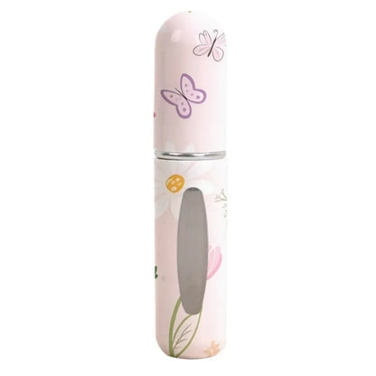 5ml Mini Perfume Bottle Essential Oil Alcohol Spray Atomizer Bottle Spray Rotating Bottle Refillable Empty Cosmetic Containers