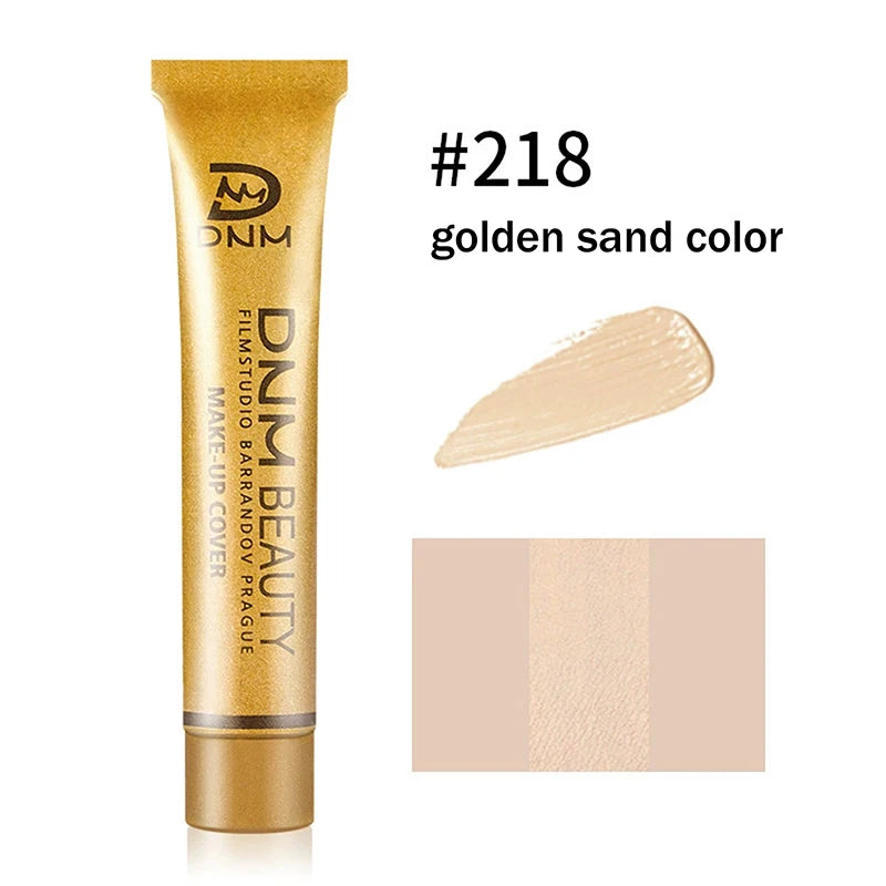 Full Skin Concealer Foundation Cream Face Professional Blemish Cover Dark Spot Tattoo Contour Makeup Liquid Concealer Cosmetic
