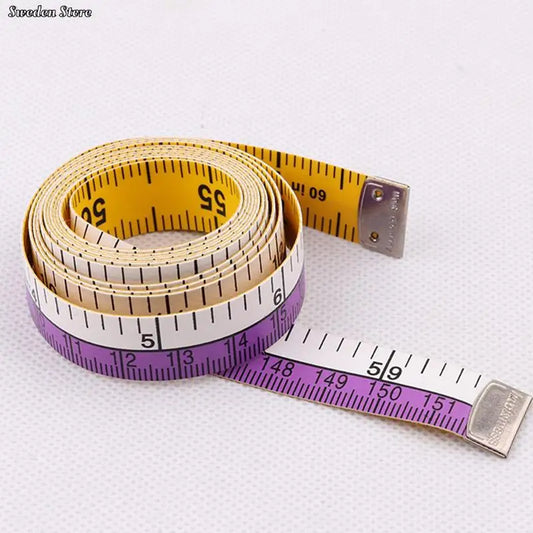 1.5M Soft Sewing Ruler Meter Sewing Measuring Tape Body Measuring Clothing Ruler Tailor Tape Measure Sewing Kits