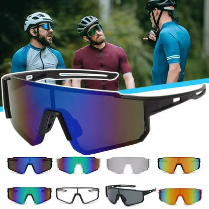 New Fashion Men's And Women's Sports Sunglasses UV Protection Personalized Glasses Outdoor Driving Square Frame UV400 Eyewear