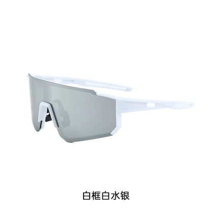 New Fashion Men's And Women's Sports Sunglasses UV Protection Personalized Glasses Outdoor Driving Square Frame UV400 Eyewear