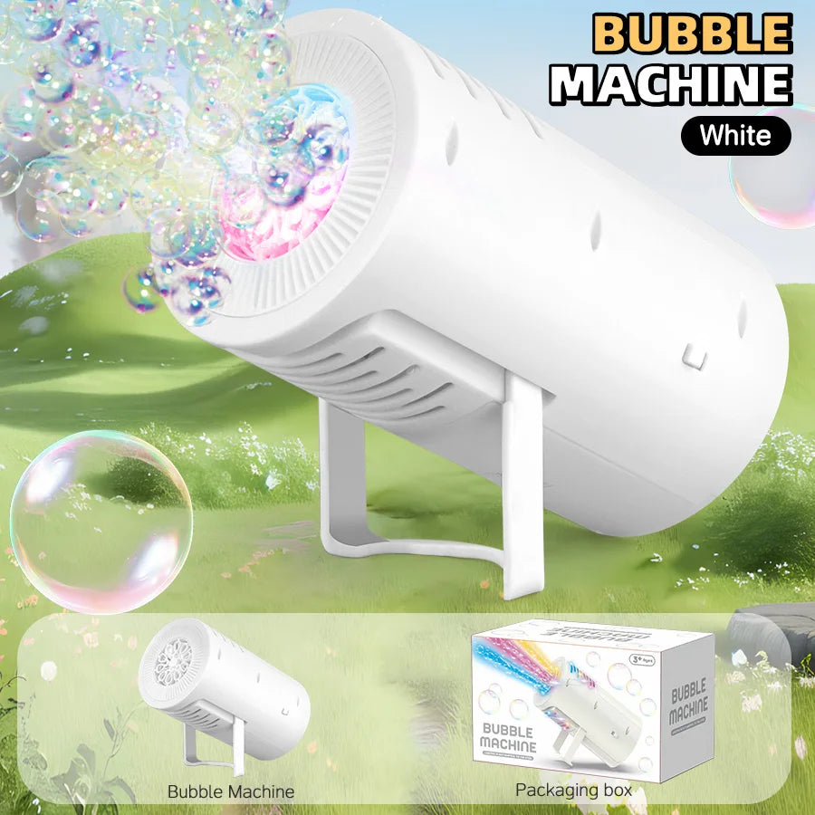 10-hole automatic bubble generator, handheld bubble machine, outdoor wedding supplies, essential souvenir item for birthday part