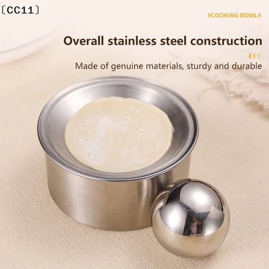 Stainless Steel Dumpling Maker Dough Presser Round Mold For Dumpling Pie Rolling Tool Quick Noodle Wrapper Baking  Gadget〔CC11〕