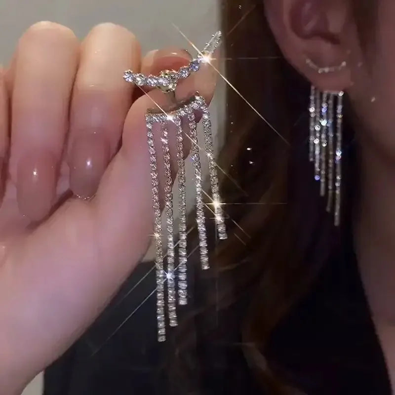 2023 New Fashion Trend Unique Design Elegant Delicate Geometric Round Earrings For Women Jewelry Wedding Party Premium Gifts