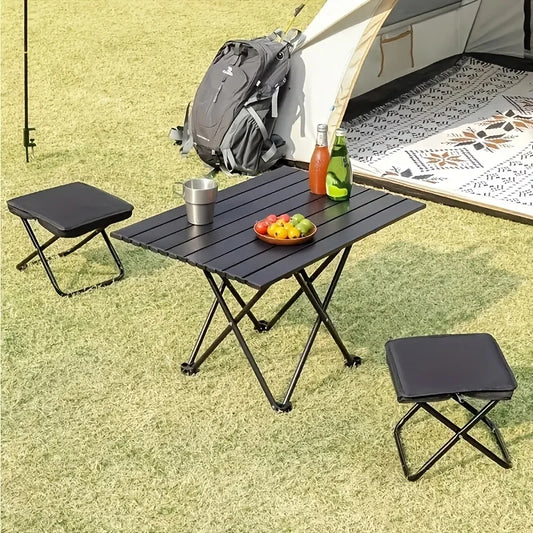 Portable multifunctional outdoor picnic camping folding chair, ultra light fishing stool, travel stool, fishing accessories