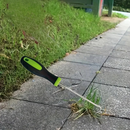 1PC Sturdy and Durable Metal Weeding Hooks, Easy To Organize The Patio Paving Joints Weeds and Moss,Patio Good Helper