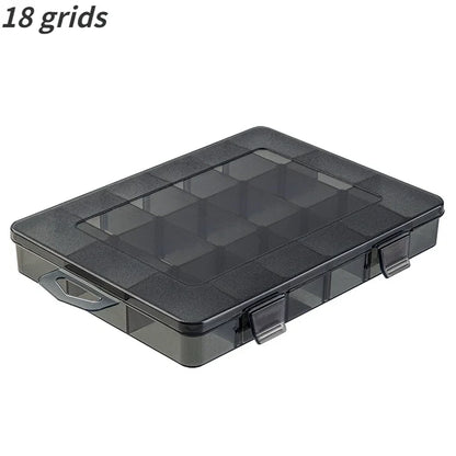1Pcs 9-24 Grid Adjustable Tools Box Storage Plastic Storage Boxes for Jewellery Tool Parts Multifunction Tools Storage Organizer
