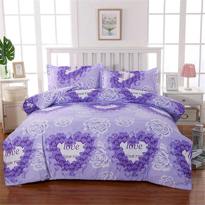 Multi-size Sheet Duvet Cover Pillowcase  Home Textile Bedding Single Piece Bedding Single Person Double Quilt Cover