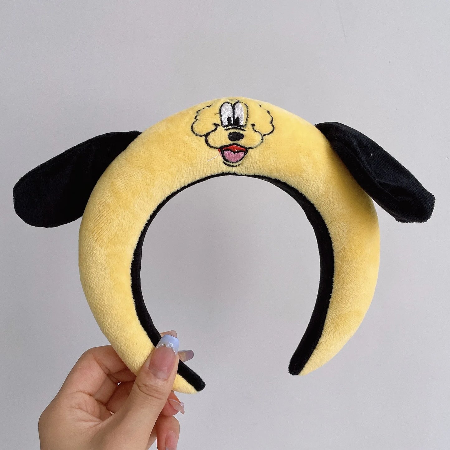 Instagram style Korean super cute doll hairband, internet celebrity face wash hairband, cute and funny hairband headband, female
