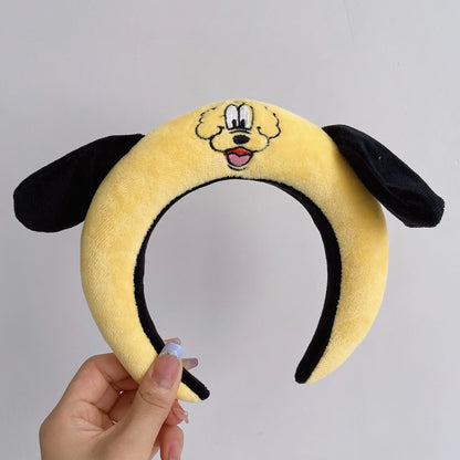 Instagram style Korean super cute doll hairband, internet celebrity face wash hairband, cute and funny hairband headband, female
