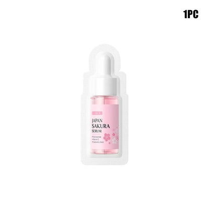 Sakura Skin Care Set Face Cream Serum Toner Facial Cleanser Sunscreen Eye Cream Face Skin Care Set Product Gift Daily Skin Care