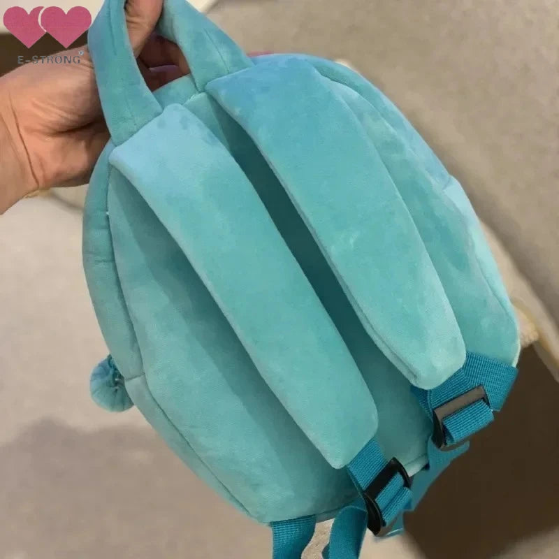 Peppa Pig Qriginal Kawaii Plush Schoolbag Toys Cute Cartoon George Kindergarte Anime Schoolbag Kids Birthday Gifts