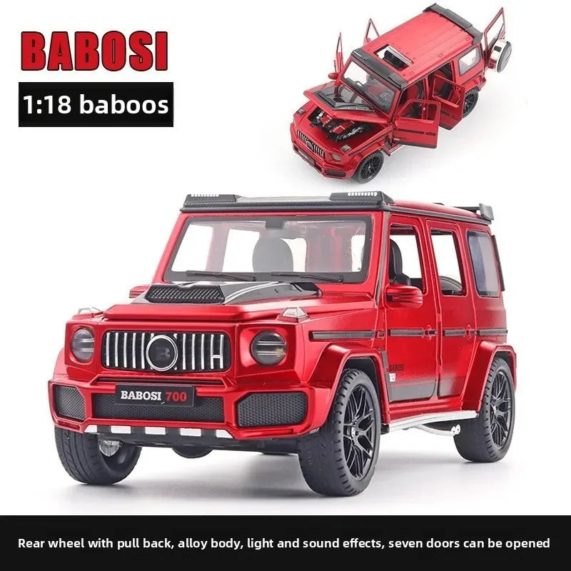 1:18 Scale Luxury Alloy Car Model Fashionable Collectible Vehicle Decoration Blind Box Non-Remote Control Toy from Mainland Chin