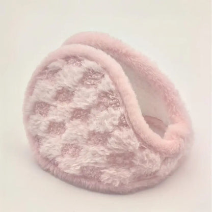 Fashion Coldproof Autumn Winter Earmuffs Thicken Warm Plush Women Men Ear Muffs Comfortable Windproof Earflap Outdoor