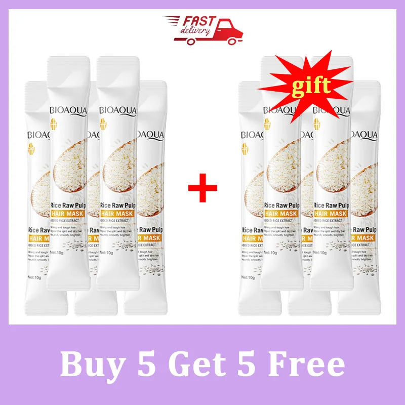 5 Seconds Hair Mask Soft Smooth Care Natural Repair Professional Magical Repair Damage Frizz Hair Prevent Dryness Split Ends