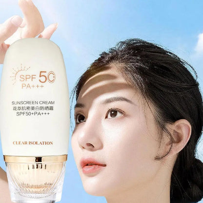 50g Screen Spf50+ Screen Lotion Body Skin Cream Skin Moisturizing Body Oil-control Protective Care Face Cr G3g0