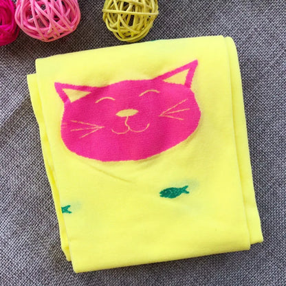 Girls Stockings Kids Tights Spring Autumn Cat Fish Children Pantyhose Stockings Clothes Toddlers Kitty Legging Bodysuits