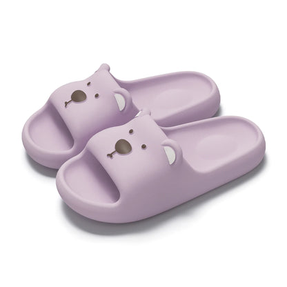 Pillow Rabbit Slippers for Women and Men | House Slides Shower Sandals | Extremely Comfy | Cushioned Thick Sole