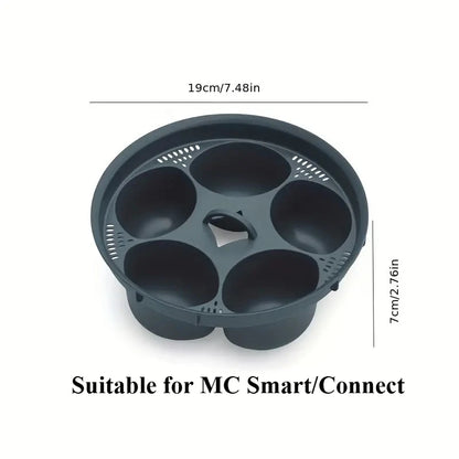 4/5/6 in1 Egg Boiler Thermomix TM5 TM6 TM31 Eggs Poachers Eggs Cooker Tool Eggs Steamer Mold Kitchen Baking Mould Cooking Utens