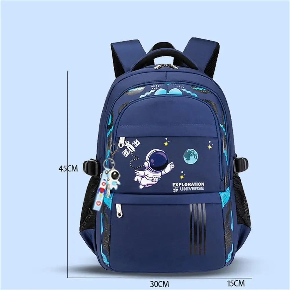 Astronaut Backpack for Boys and Girls Teens Large Capacity School Bag for Students Lightweight Breathable School Bag
