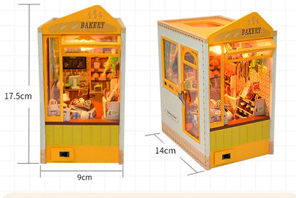 Diy Ball doll house Miniature house kit Case Dream Bottle Series Assembly Model Handmade Toys Creative Birthday Gift Dollhouse
