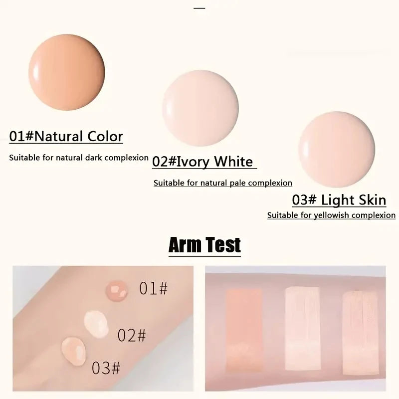Refreshing and beautifying lotion BB cream moisturizing and isolating liquid foundation