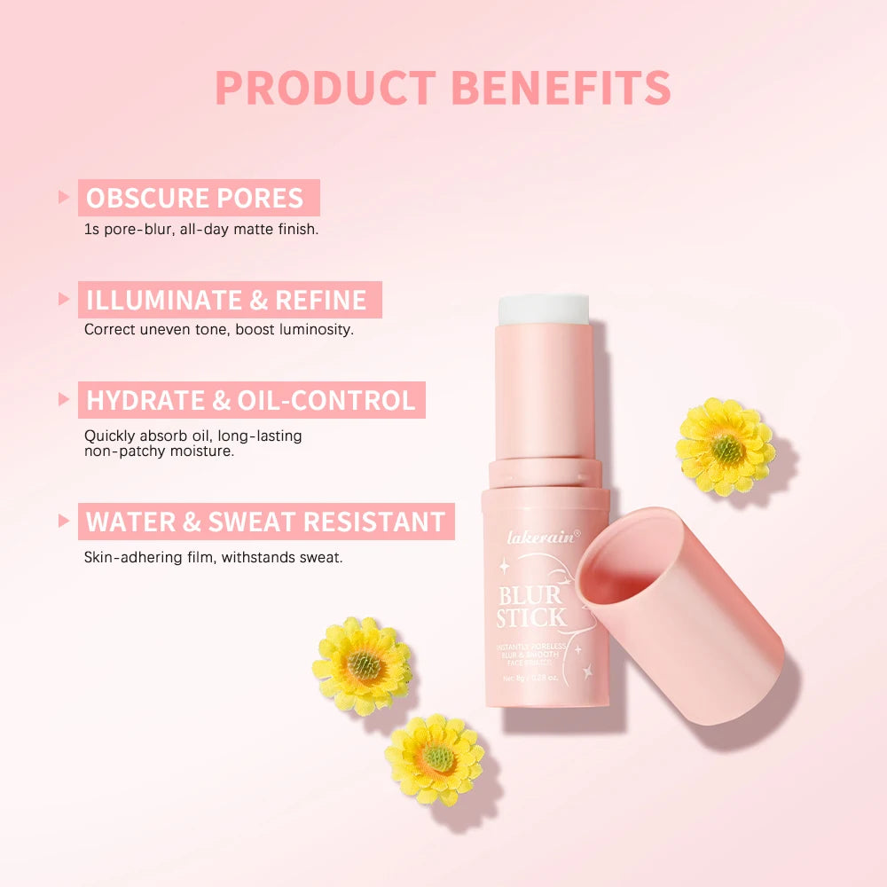 Face Primer Stick Invisible Pore Base Stick Makeup Concealer Isolation Makeup Front Pore Base Modifying Skin Color Primer Makeup