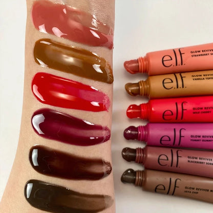 Elf Christmas Lip Gloss Lip Balm Moisturize and Protect The Lip Skin As A Base Beautify The Lip Condition New Green Primer 75ml