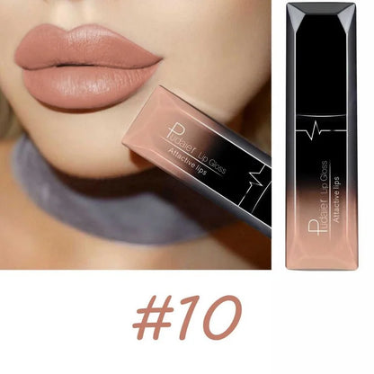 Matte Liquid Lipstick 17 Colors, Long Lasting Lip Gloss, Velvet Lip Cream, High Pigment, Non-Stick Cup, Sexy Finish