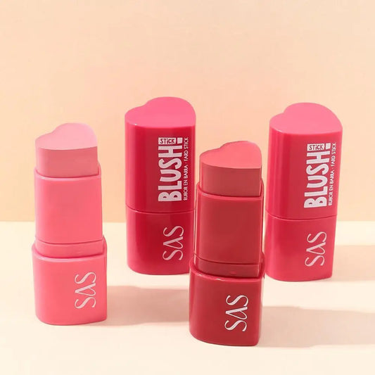 New Highlight For Face Waterproof Soft Cream Texture Bronzer Contour Stick Face Blusher For Cheek Beauty Makeup Cosmetics