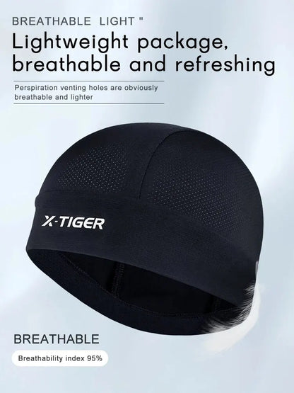 X-TIGER Summer Sun Protection Cap Cycling Cap Sports Arm Cover Protection Sleeve Cycling Sun Protection Combination Pack