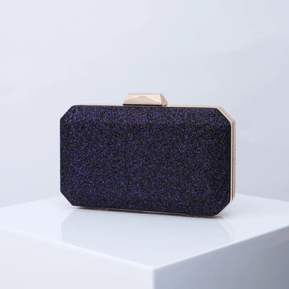 Light Blue Bag Bling Wedding Luxury Designer Handbag Clutch Purse for Women Unique PU High Quality Cross Body Over Shoulder Bag