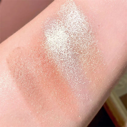 Lace Style 10 Colors Eyeshadow Palette Glitter Highlighter Face Contour Blush Palette Matte Eyeshadow Makeup Waterproof Makeup