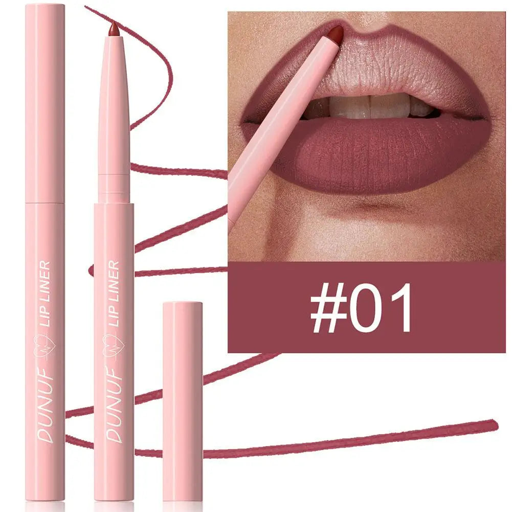 Face Secret Artist Shape Sculpt Lip Liner Pencil Set, Weightless Precise Liner with Super Soft Blendable Texture Matte 12Color