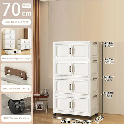 Storage Cabinet Installation Free Storage Cabinet Baby and Kidsren's Clothing Storage Box Snack Plastic Foldableing Storage Cabinet Folding Storage Cabinet Organizer