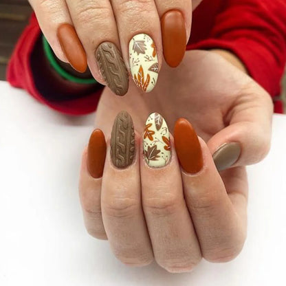 French Tip Press on Nails Long Coffin False Nails Press ons Acrylic Glue on Nails Full Cover False Nails Wearable Fake Nails Set