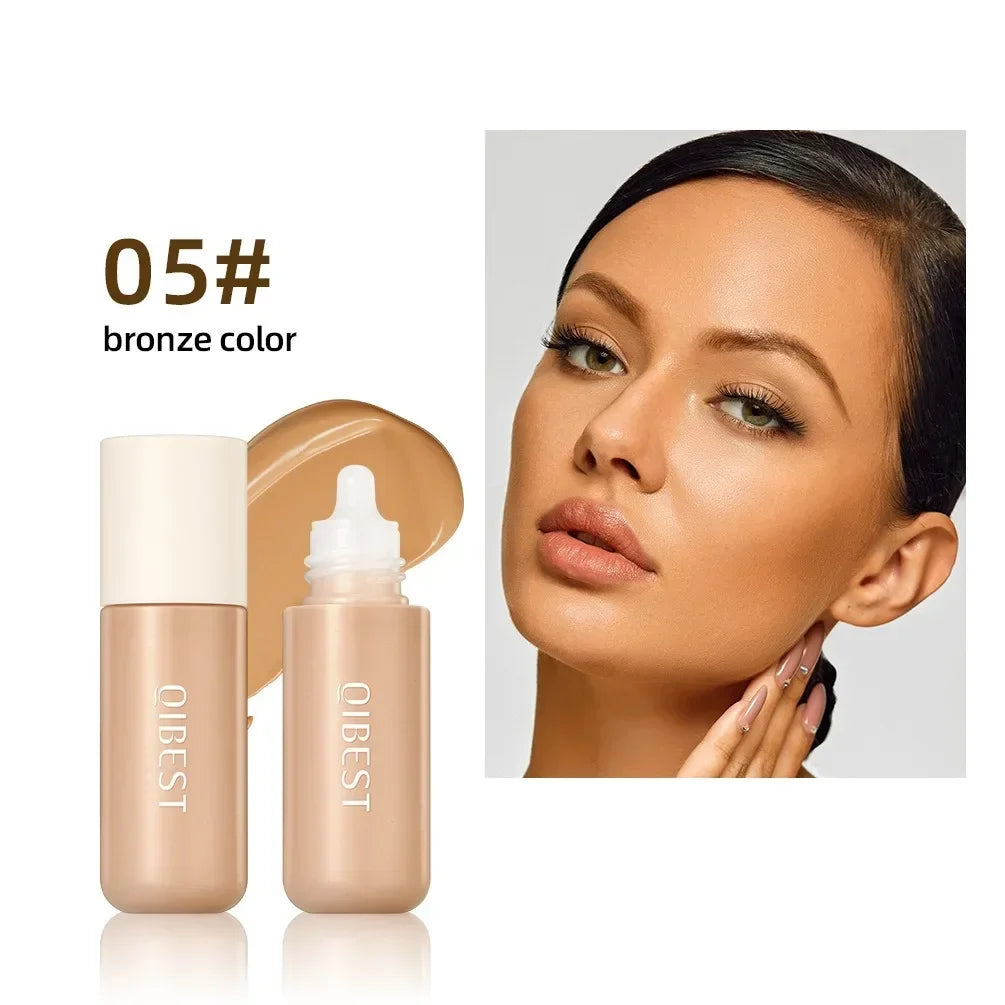 Matte Face Foundation Makeup Base Cream Full Coverage Concealer Cover Ance Moisturizing No Cracking Waterproof Face Corrector