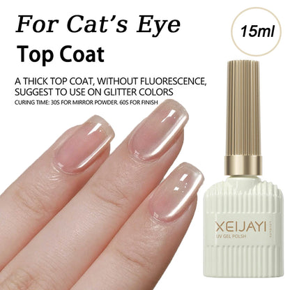 10ml/Bottle Ruby Red Cat Eye Gel Nail Polish Wine red Cherry Dopamine Glitter Nail Gel Soak Off LED/UV Semi-Permanent Manicure