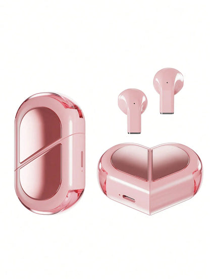 K520 - Wireless Bluetooth Headphones with Ultra Long Battery Life, Comes with Charging Case and Includes Microphone