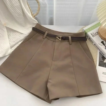 High Waist White Wide Leg Pants Women's Spring Summer New Style Suit Loose Versatile Outdoor Fashion Casual Pants